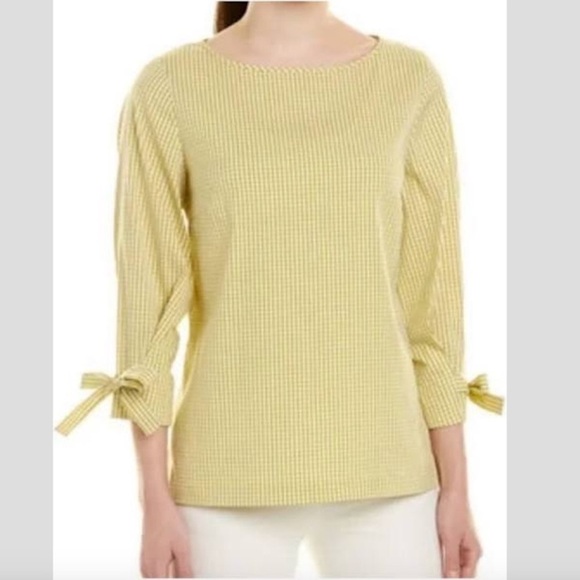 Lafayette 148 New York Tops - Lafayette 148 New York Margarita Ithaca striped stretch cotton Blouse